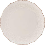Chateau Cream 16-Piece Stoneware Dinnerware Set, Service for 4, Off White