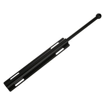 12" Valet Rod Standard for Closet (Matte Black)