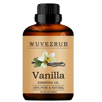 Vanilla Essential Oil 240ml for Diffuser, DIY & Home Spa