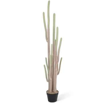 Artificial Cactus 59" Fake Cacti Faux Saguaro Plants for Indoor Outdoor Home Office Garden Decor
