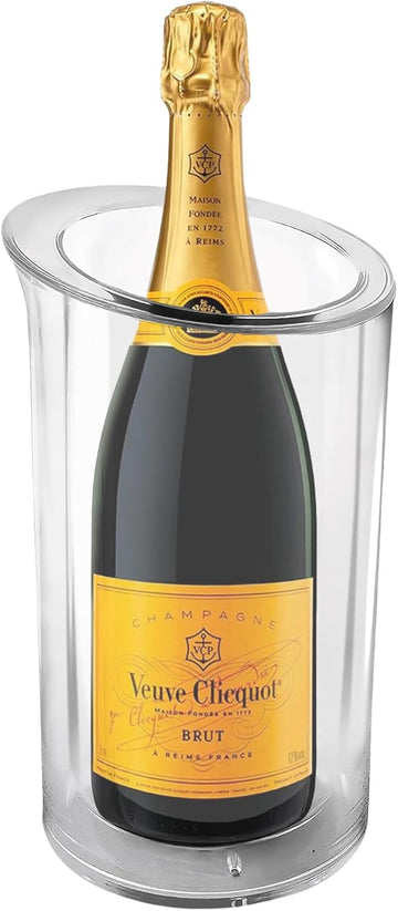 Wine Chiller, Champagne Bucket & Cooler Sleeve, Fits 750ml