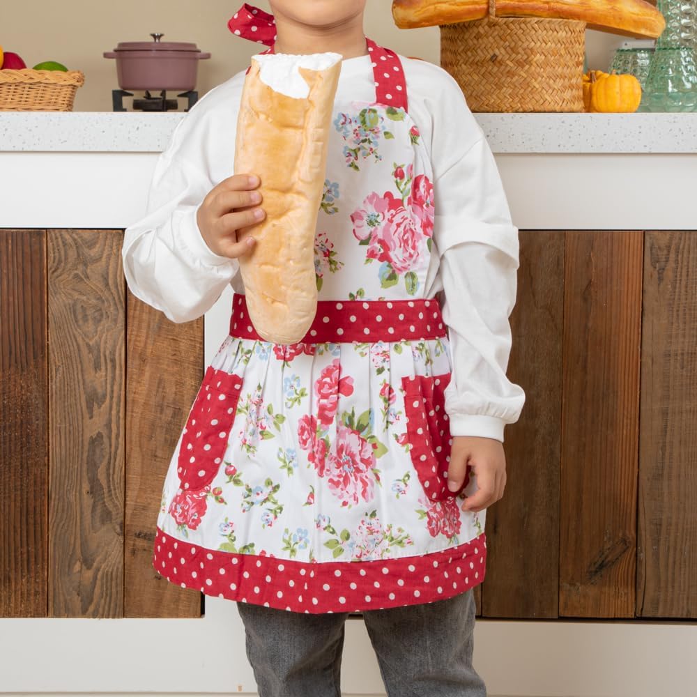 Cooking Aprons with Pockets for Mama and Me, Parent and Child Matching Aprons, Gifts for Thanksgiving, Christmas