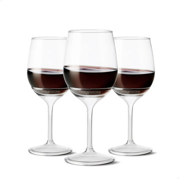 POP 14oz Stemmed Vino SET OF 12, Premium Quality, Recyclable, Unbreakable & Plastic Wine Glasses, 12 Count (Pack of 1)