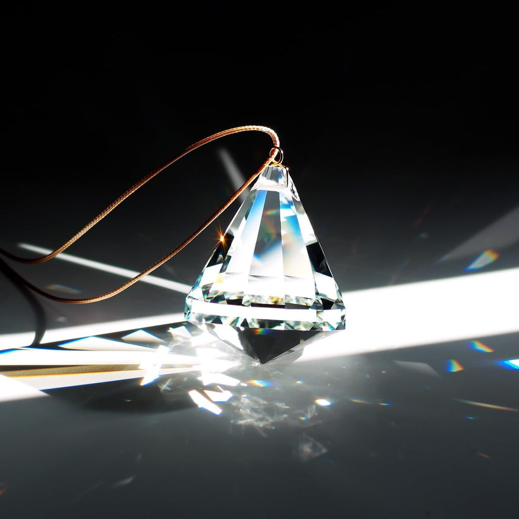 2pcs Crystal Ball Prism SunCatcher, 40mm Glass Ornament - Hanging Pendant, Rainbow Maker for Window, Home Décor