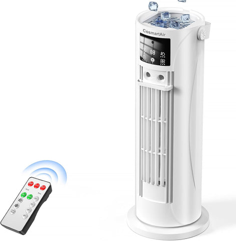 Portable Air Conditioners - 3 Speeds & Storm Mode & Mist Spray, Tower Cooling Fan with Timer