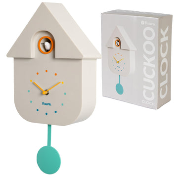 Cuckoo Wall Clock Decor, Multicolor