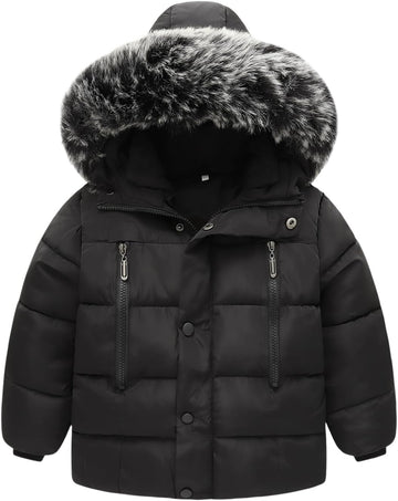Toddler Baby Boys Girls Winter Jackets Light Infant Padded Coats