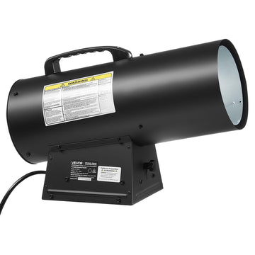 Propane Heater, Forced Air Propane Heater with Stepless Temp Settings & security Protection, Portable