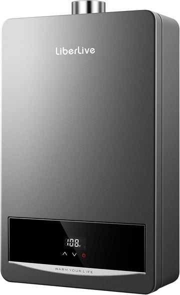 Nature Gas Tankless Water Heater, Indoor Max 3.6 GPM, 80