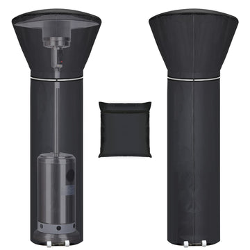 Patio Heater Covers with Reflective Strip, Outdoor Heater Cover