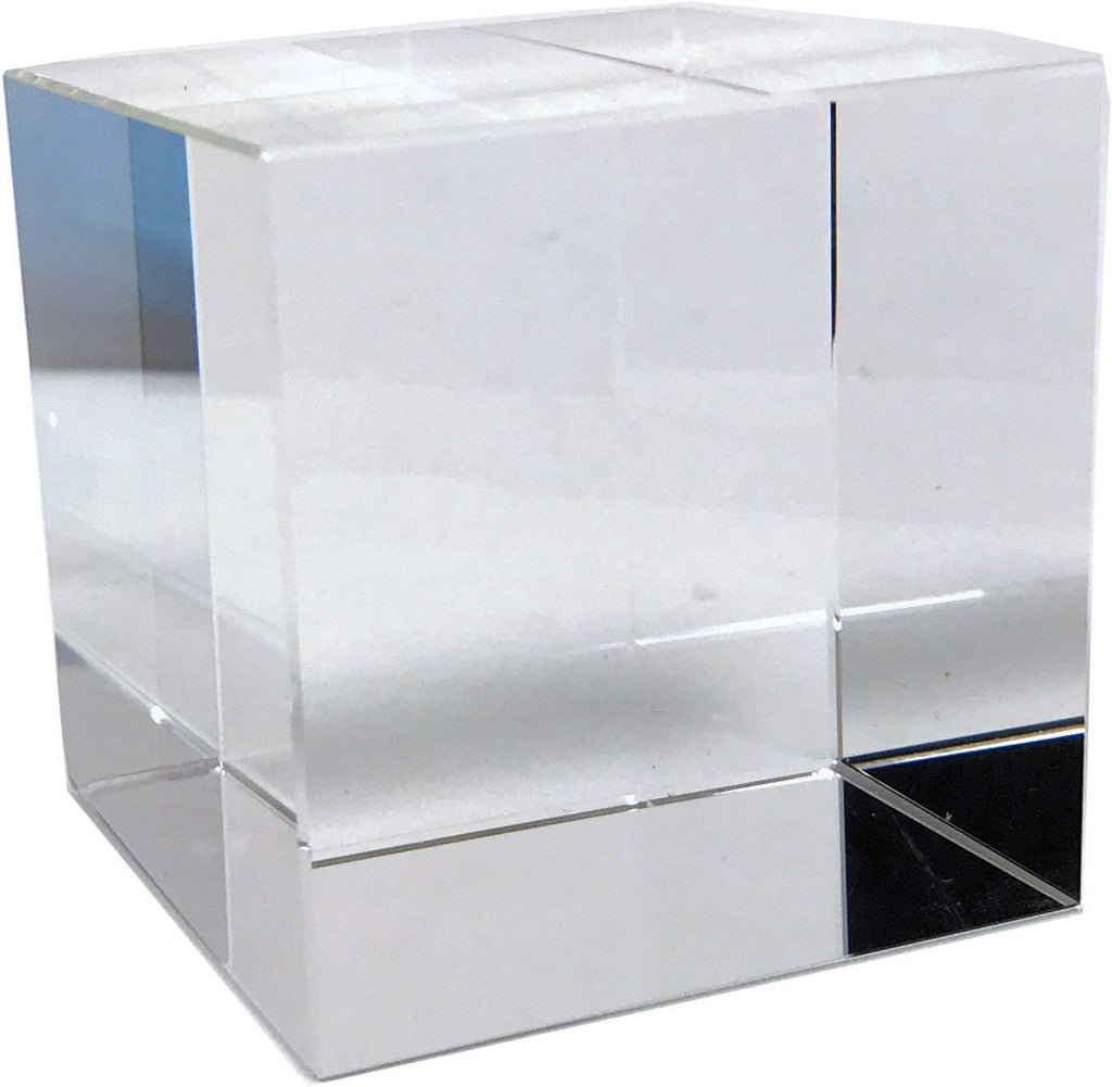 K9 Optical Crystal Photography Prism Set of 4 Pieces, 50mm Crystal Ball, 50mm Cube, 60mm Prism, 60mm Pyramid