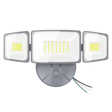 75W LED Security Light, Brightness Outdoor Flood Light Fixture Switch Controlled, IP65 Waterproof, 6500K White