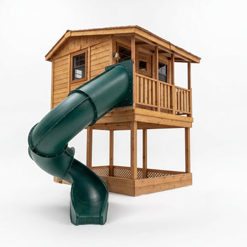 Living Today 9ft.x7ft. Cozy Cabin Playhouse with Sandbox | Western Red Cedar