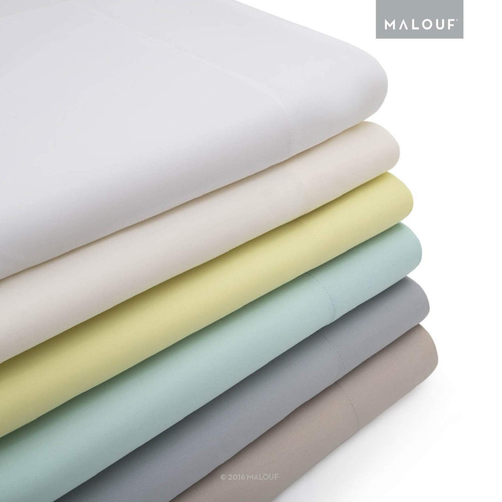 100% Rayon from Bamboo Sheet Set, King, Ash
