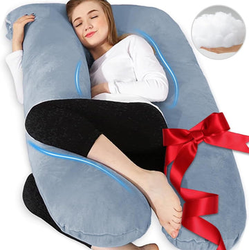 Pregnancy Pillow, C Shaped Full Body Pillow Maternity Pillow for Women 55 inch, Pregnancy Pillows for Sleeping