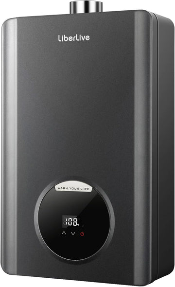 Nature Gas Tankless Water Heater, Indoor Max 3.6 GPM, 80