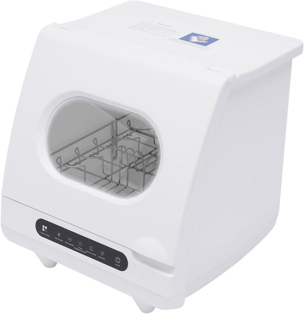 Portable Dishwasher, 1200W Countertop Mini Dishwasher With Display Screen