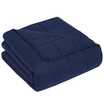 12 lbs Weighted Blanket Twin Full Size, 48" x 72" Cooling Weighted Blanket, Heavy Throw Blanket Gifts for Adults, All