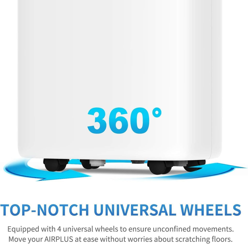 1,500 Sq. Ft Dehumidifier for Basement, 30 Pints Powerful Dehumidifier for Home, Large Rooms, Bedrooms