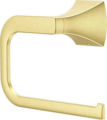 Bruxie Towel Ring, Hand Towel Holder , Wall-Mounted, Screw-in, Brushed Gold Finish, BRBBIE0BG