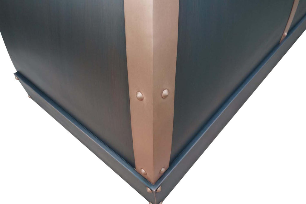 36 Inch Copper Wall Mount Range Hood Baffle Filters