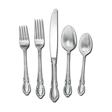 Vienna 20-Piece 18/0 Stainless Steel Flatware Set