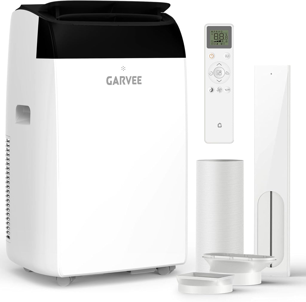 14000 BTU Portable Air Conditioner, 3-in-1 Indoor AC Unit with Cooling, Dehumidifier, Fan, 24-Hour Timer