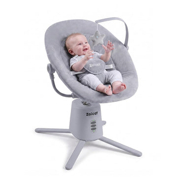 Swings for Infants with 3 Modes & 5 Speeds, BT App & Remote Control
