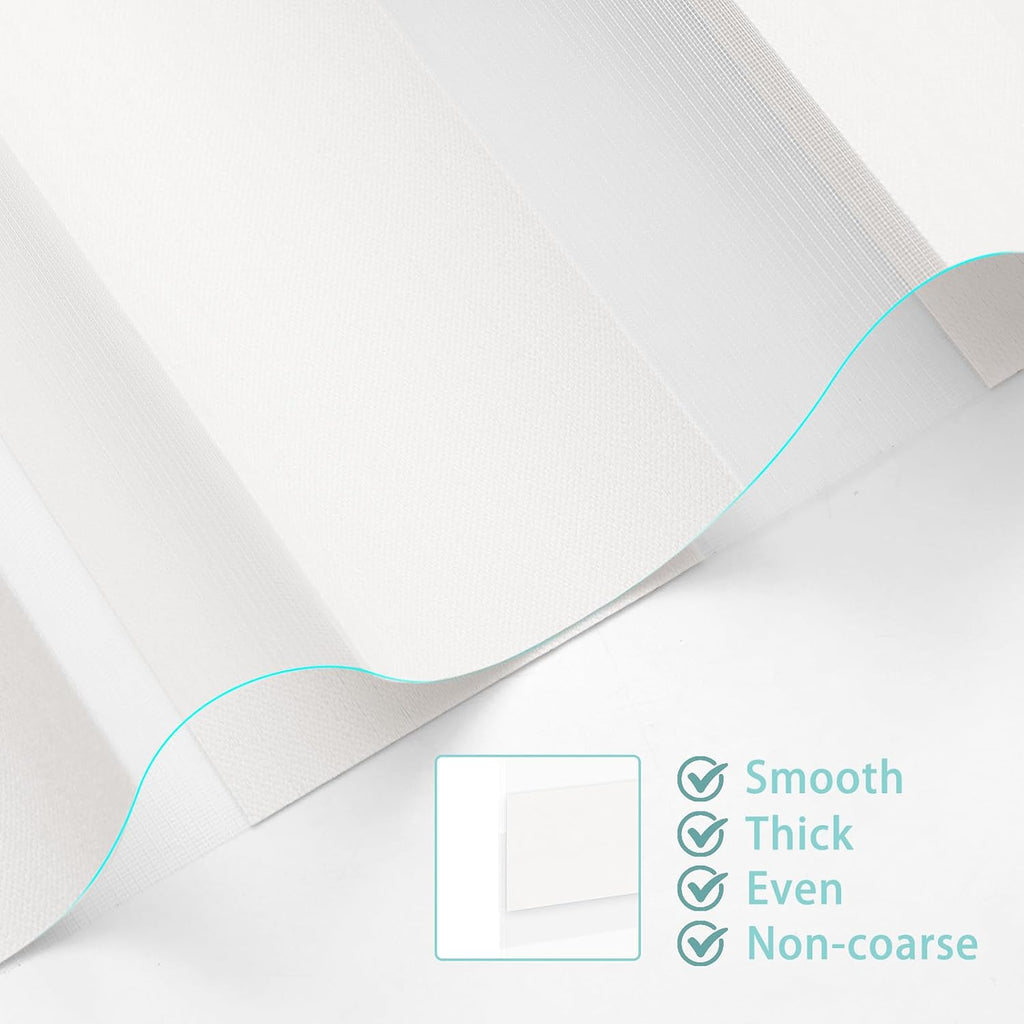 No Drill No Tools Cordless Zebra Blinds for Windows, Day & Night Dual Sheer Roller Shades,Easy Installation,Free-Stop