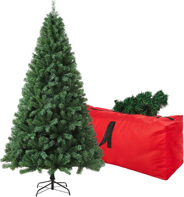 Green Artificial Christmas Tree, 4 to 6 ft, Arbol de Navidad Small Fake Xmas Tree