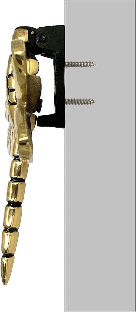 Dragonfly Door Knocker - Brass (Standard Size)