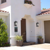 Outdoor Wall Lantern, Large Exterior Waterproof Wall Sconce Light Fixture