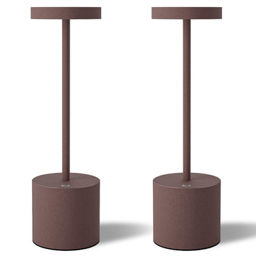 LED Cordless Table Lamps Set of 2, 5000mAh Rechargeable Table Light