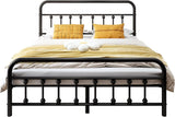 Metal Bed Frame,Full Bed Frame with Headboard,Structurally Stable