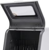 Dishwasher, 1200W Countertop Dishwasher with 3 Washing Programs Dishwasher with 360 Degree Spraying Water 75°C Air Dry