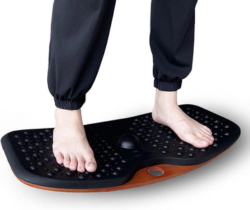 Standing Desk Anti fatigue Balance Board standing desk mat wobble board Rocker Board Comfort Mat (Large Size)