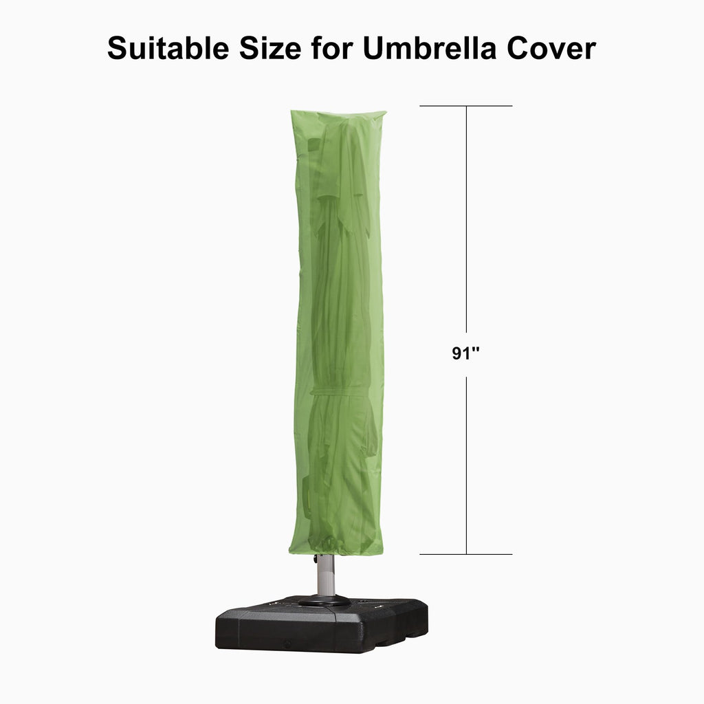 Outdoor Cantilever Easy Setup S Size Apple Green