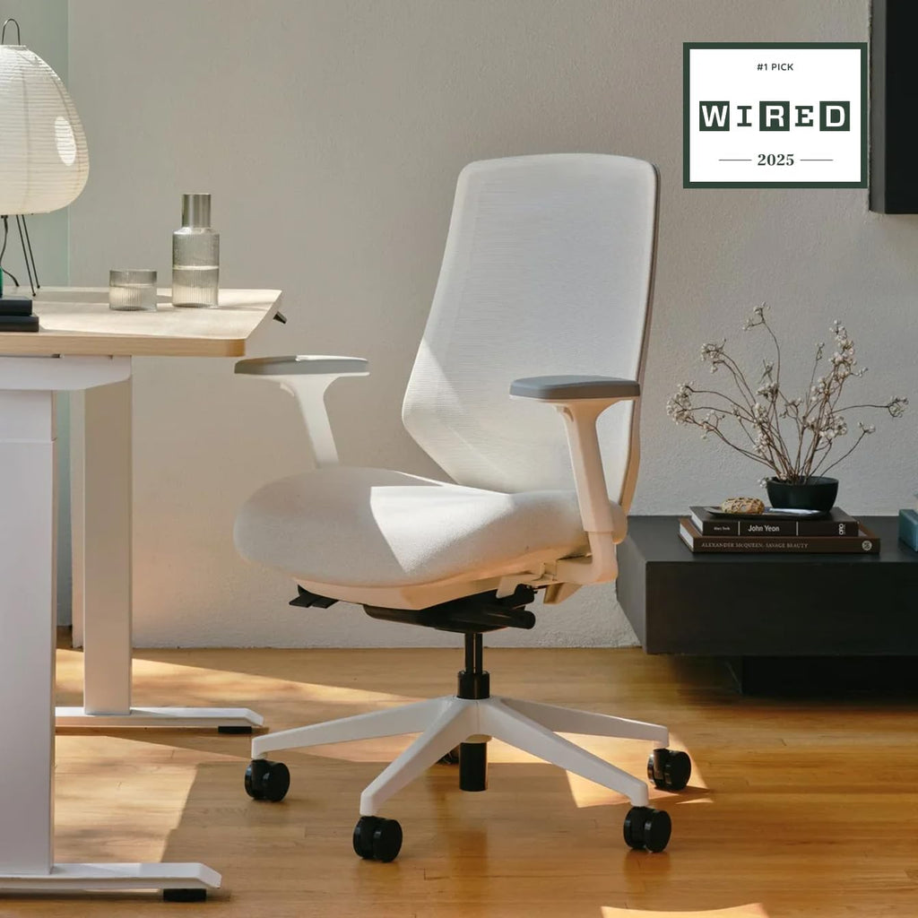 Ergonomic Chair Pro - Mesh with 14 Points of Adjustment - Height, Depth & Tilt Adjustable - 5D Armrests - Forward