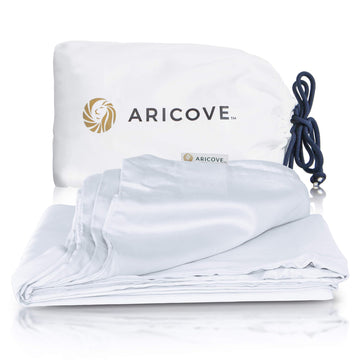 Weighted Blanket Cover 60"x80", Full Size, Duvet Cover for Weighted Blanket, Silky Soft Bamboo Viscose, Machine