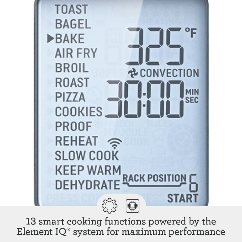 BOV950BSS Joule Smart Oven Air Fryer Pro Countertop Oven, Brushed Stainless Steel