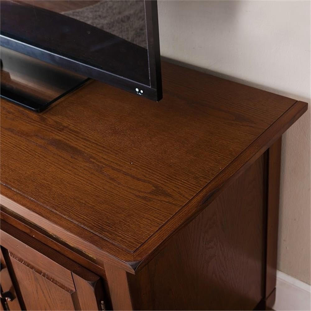 TV Stand, 60", Distressed Rustic Autumn