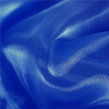 Royal Blue Mirror Organza Fabric 58"/60" x 10yd