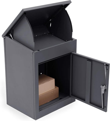 Galvanized Secure Package Delivery Box Porch