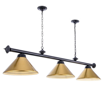 3 Light Pool Table Light, Billiard Lighting for 7' 8' Pool Table