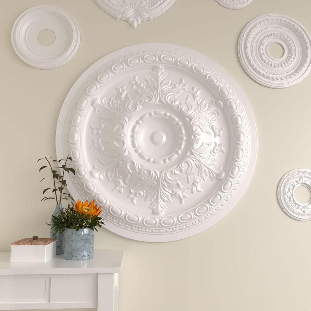 Oslo 38.38" H x 38 3/8" W x 2.88" D Ceiling Medallion