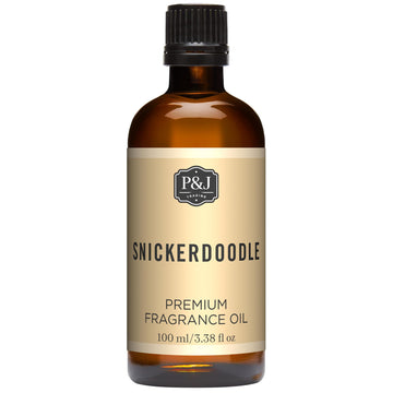 P&J Fragrance Oil Snickerdoodle 100ml - Candle Scents, Soap Making, Diffuser Oil, Fresh Scents