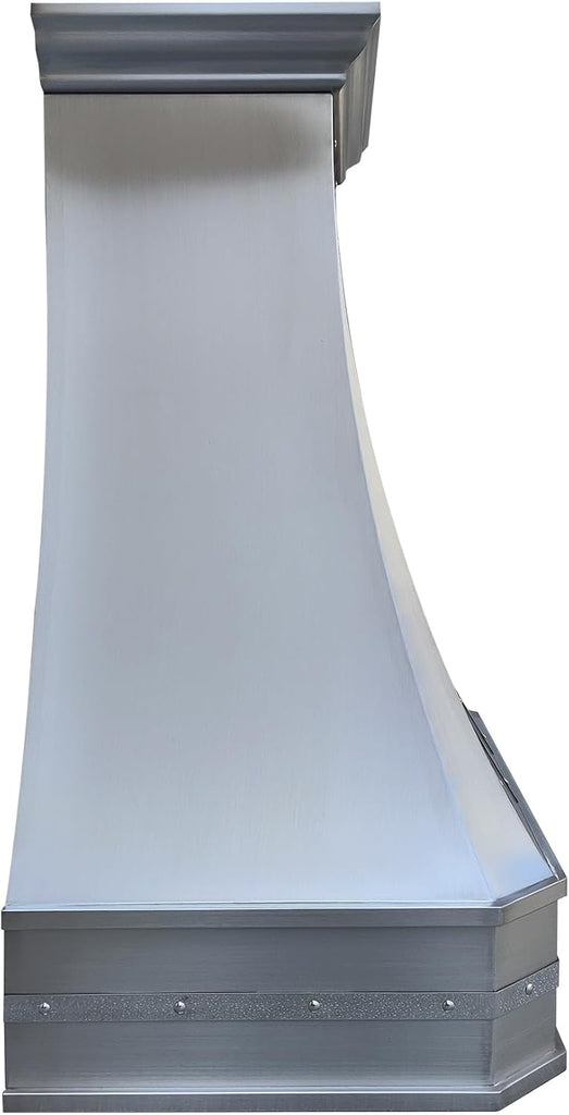 Wall Mount Range Hood 4 Speed LED Lights