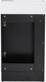 Harper & Bright Designs 18.6" Bathroom Vanity with Sink