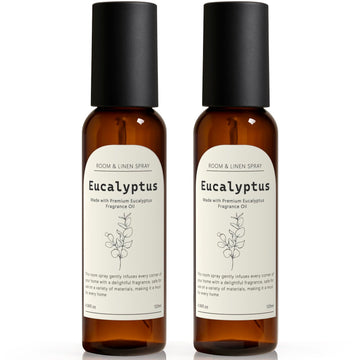 Eucalyptus Fragrance Room Spray, Long Lasting Air Fresheners, Room Air Freshener & Odor Eliminator, 2 x 4.06 fl oz