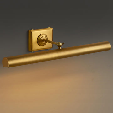 Hardwired Picture Light 24", Dimmable Brass Wall Sconce for Art Display